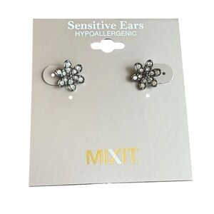 Mixit Hypoallergenic Floral Earrings